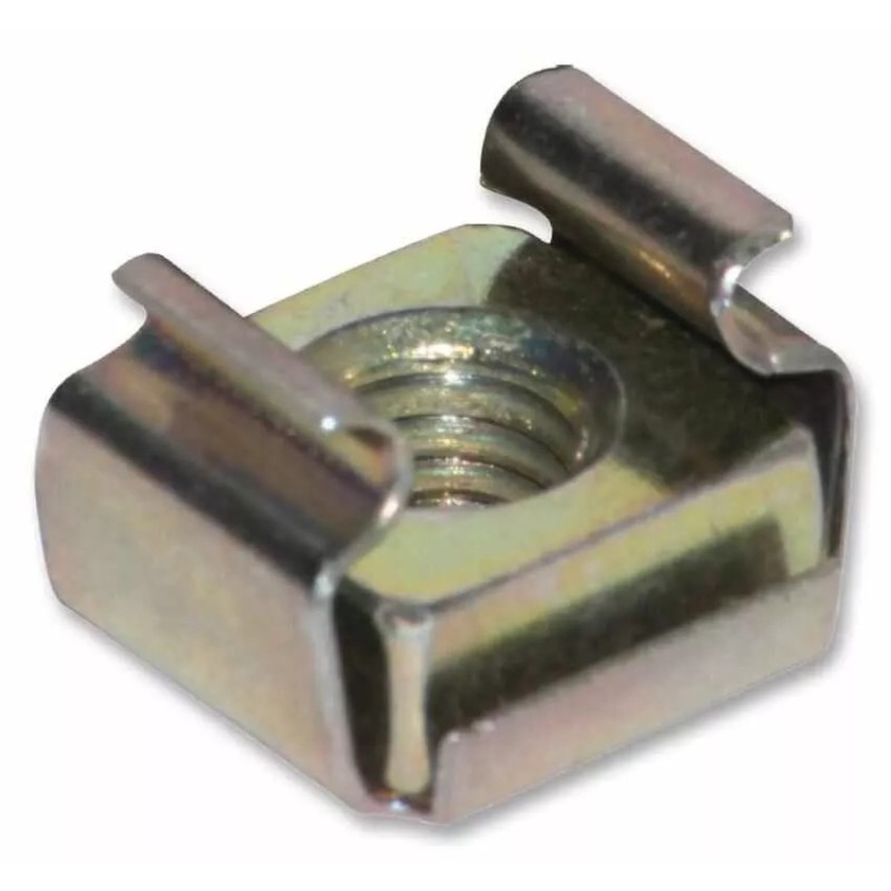 Netleo Srl Cage Nuts with M6 Screws - Pack of 50 pieces Netleo Srl Cage Nuts with M6 Screws - Pack of 50 pieces