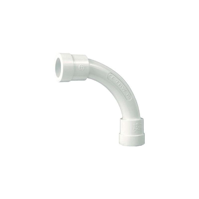 Easyteq ETQCRV20 - 90 degree bend IP 67 for pipes with diameter 20 Easyteq ETQCRV20 - 90 degree bend IP 67 for pipes with diameter 20