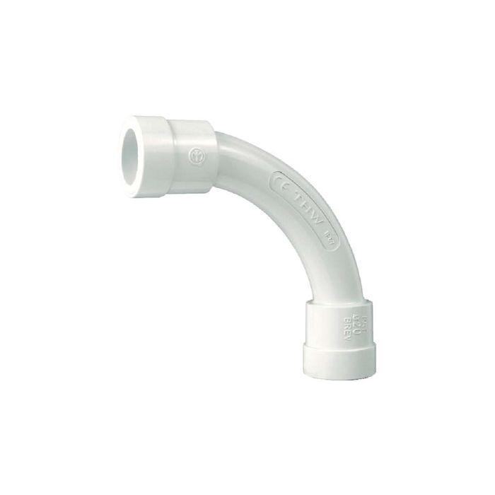 Easyteq ETQCRV16 - 90 degree bend IP 67 for pipes with diameter 16