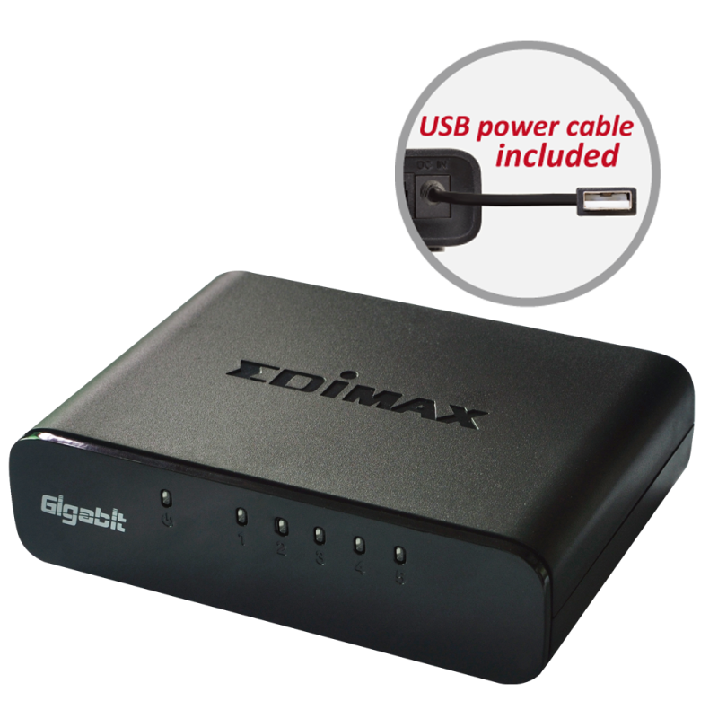 5-Port Desktop Gigabit Switch 5-Port Desktop Gigabit Switch