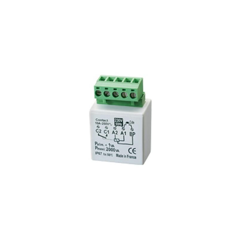 Yokis Urmet Step Step Relay Built-in with Timed Neutral 2000W MTR2000E Yokis Urmet Step Step Relay Built-in with Timed Neutral 2000W MTR2000E