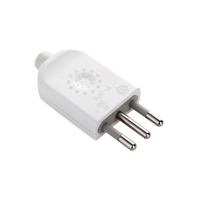 Flying plug 2p + t 10a - art.71900 pcs. 25 - electraline Flying plug 2p + t 10a - art.71900 pcs. 25 - electraline