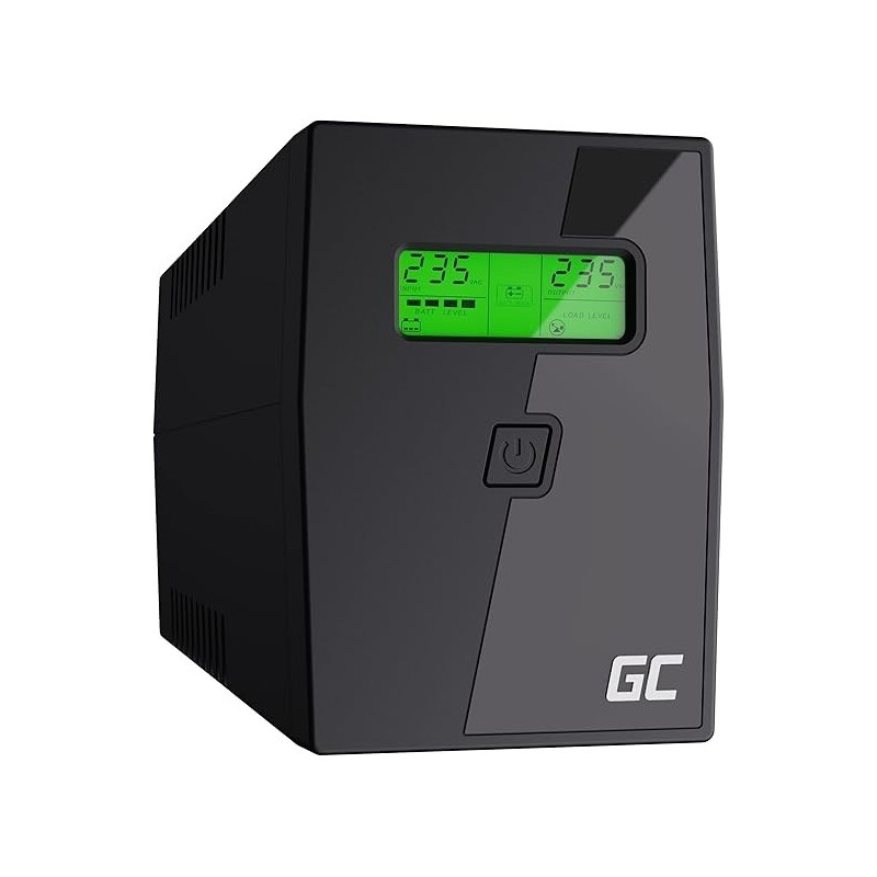 GSC UPS Uninterruptible Power Supply 800VA (480W) 230V A GSC UPS Uninterruptible Power Supply 800VA (480W) 230V A