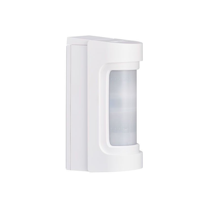Wired Outdoor Dual PIR Detector, 12m 90°, with Anti-Masking, White Body with White Cover Wired Outdoor Dual PIR Detector, 12m 90°, with Anti-Masking, White Body with White Cover