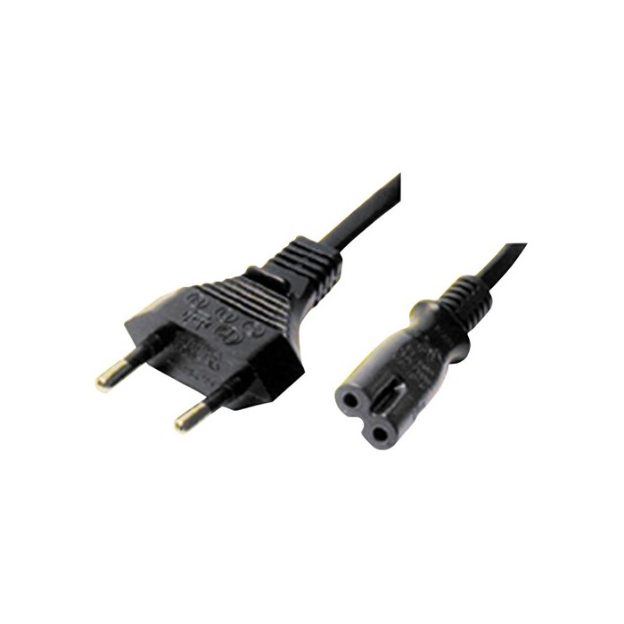 2-pole 10a/ iec c7 s/p cable 1 m. mkc pc-