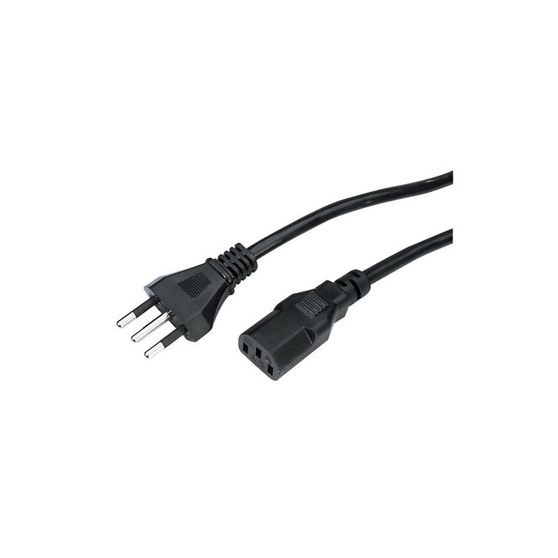 Cavetto 3poli 10-a/ iec c13 s/p 1 mt. mk Cavetto 3poli 10-a/ iec c13 s/p 1 mt. mk