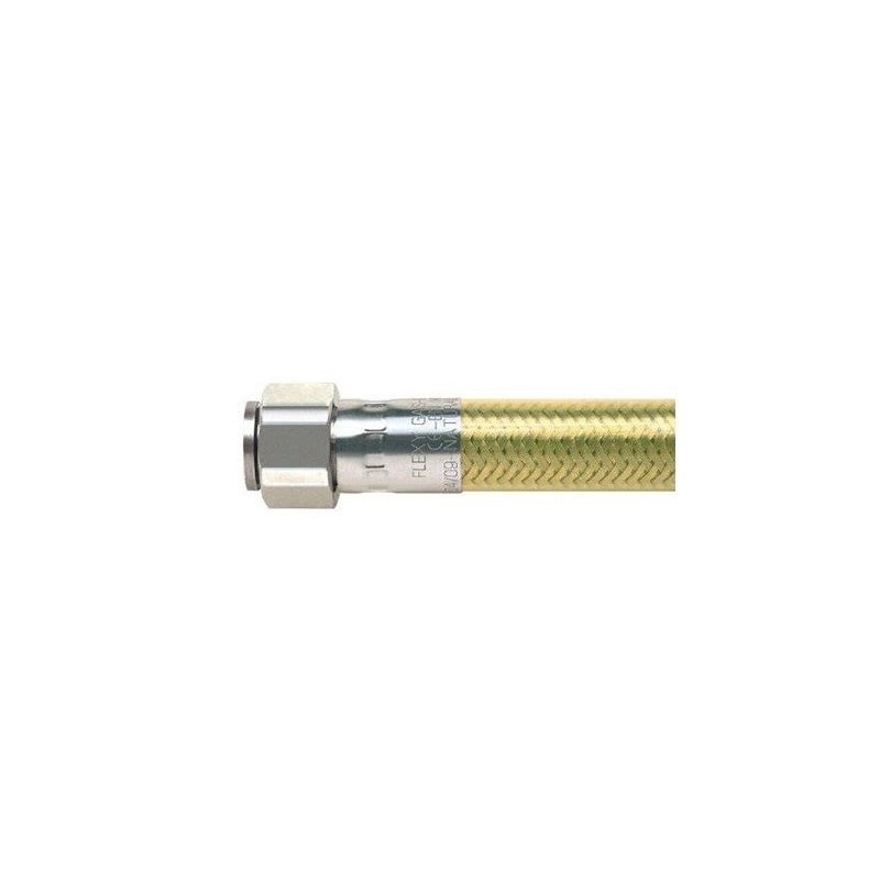 Flexible Hose for Gas Connection Tecnogas Ø 1/2" MF x 2000 mm Flexible Hose for Gas Connection Tecnogas Ø 1/2" MF x 2000 mm