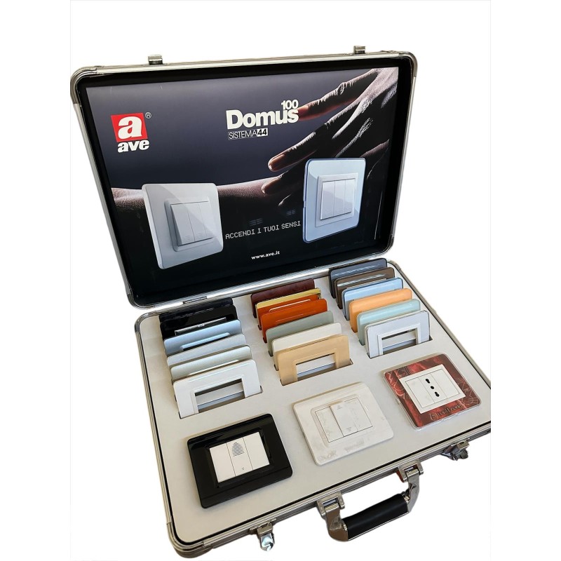 Aluminum case for sample collection Aluminum case for sample collection