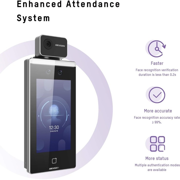 Hikvision DS-K1TA70MI-T – Face Recognition Terminal with Body Temperature Measurement