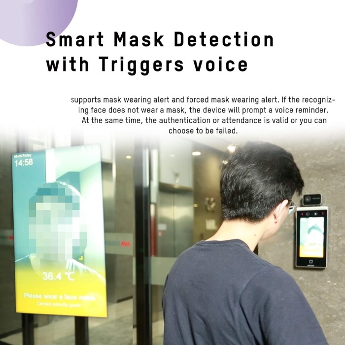 Hikvision DS-K1TA70MI-T – Face Recognition Terminal with Body Temperature Measurement