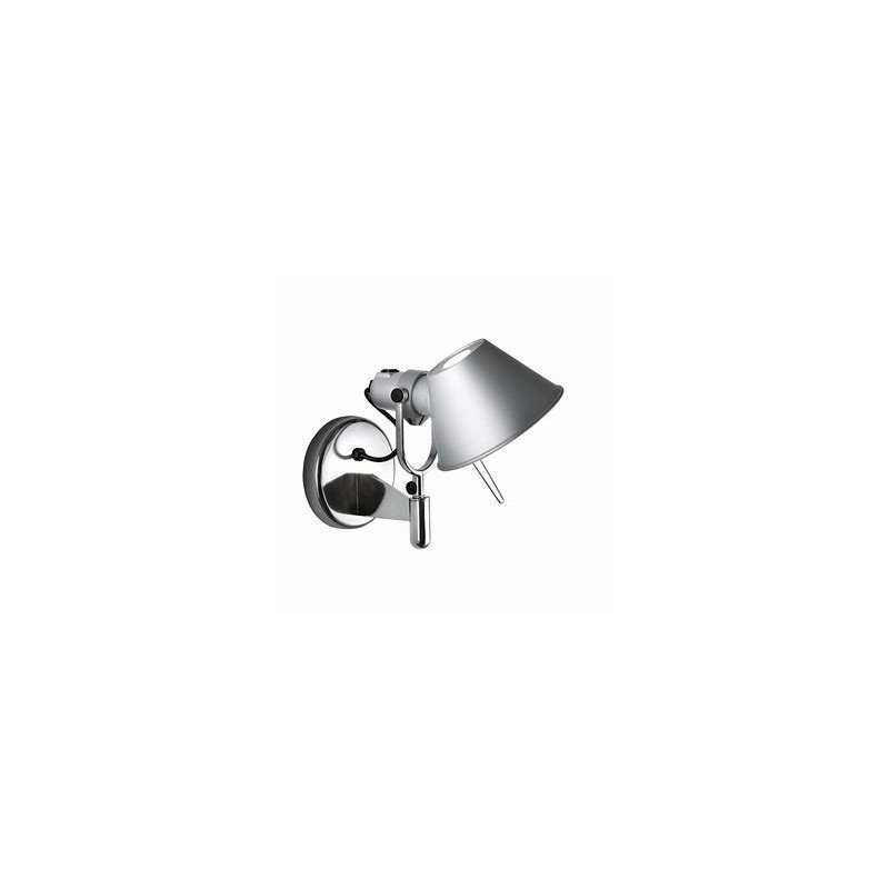 Tolomeo LED spotlight 3000k wall with dimmable switch aluminum Tolomeo LED spotlight 3000k wall with dimmable switch aluminum