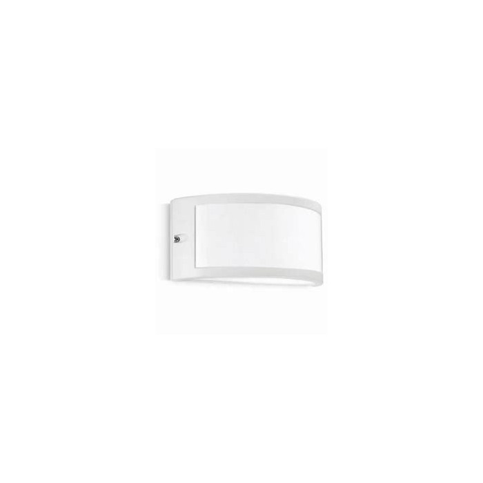 White Aluminum Wall Light – Model 1xe GES143