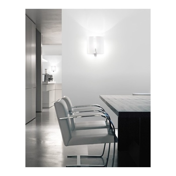Secret applique crystal white nickel e27 1x100w