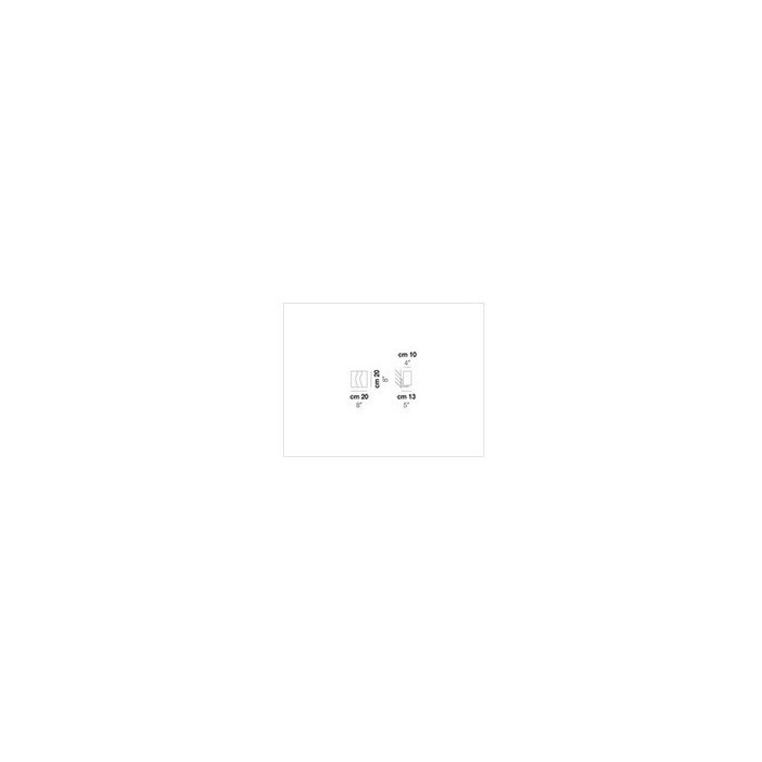 Secret applique crystal white nickel e27 1x100w