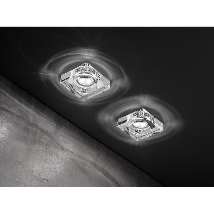 Crystal tile recessed spotlight LED 9w 700ma s/p.s.