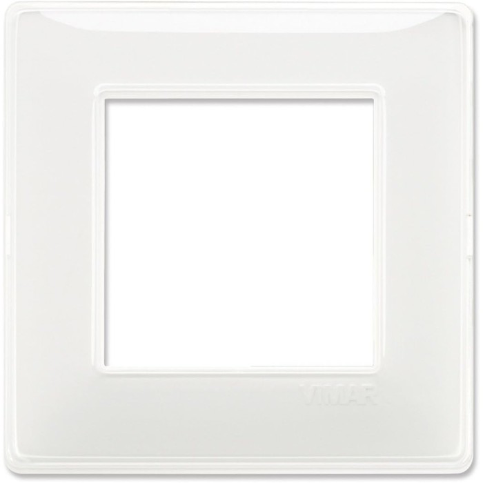 Placca 2M Reflex Neve  Serie Civili (Plana) | Vimar