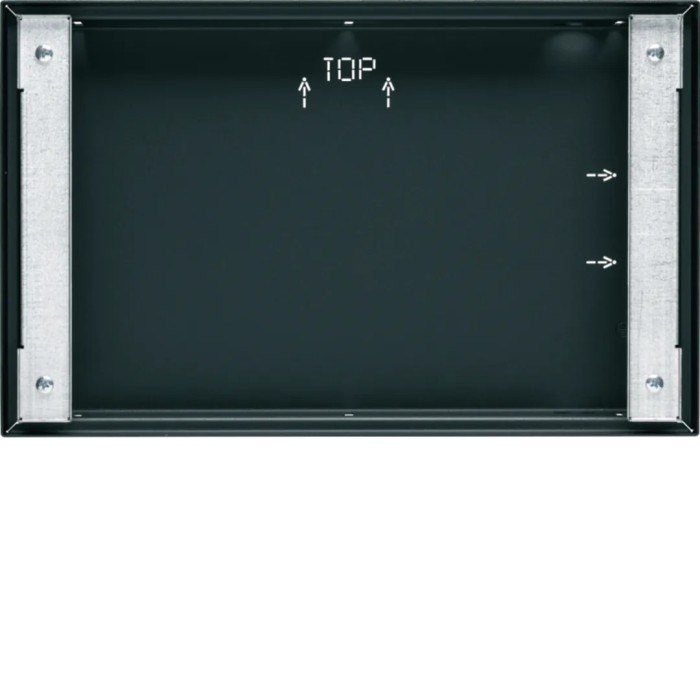 Flush-mounted box for 10 in touch