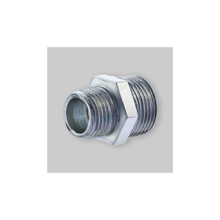 Riduzione c/vite m.zincata 1/2x3/8