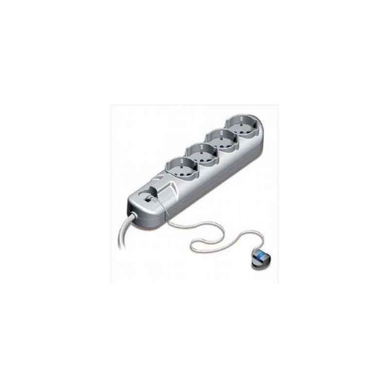 Multipr.Click Off Silver BL 4 Sockets Remote Control Energy Saving Multipr.Click Off Silver BL 4 Sockets Remote Control Energy Saving