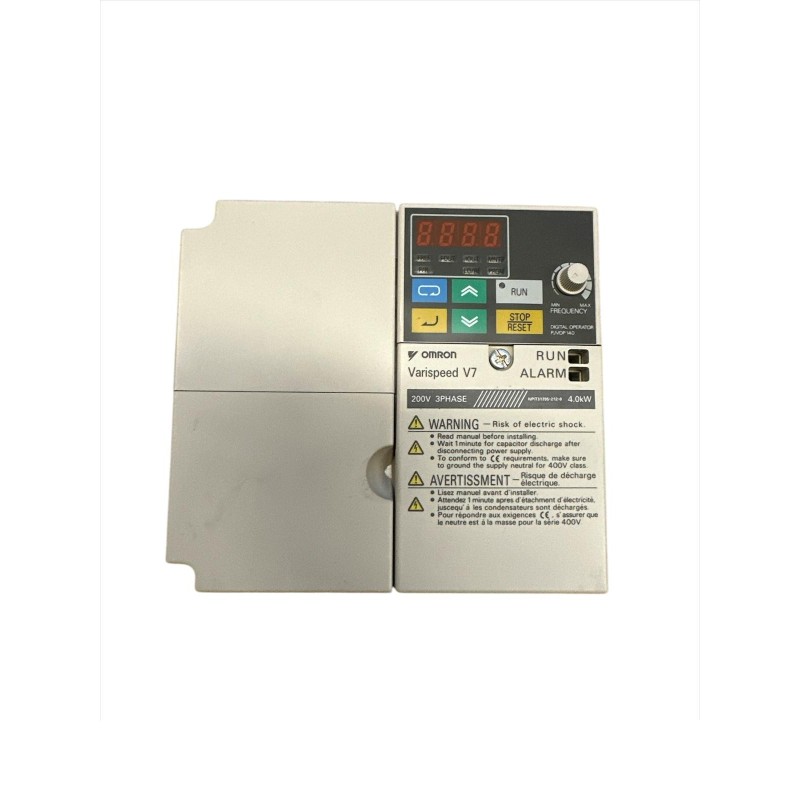 Omron CIMRV7AZ24P00B-1 Inverter V7 - 4 kW, 17.5 A, 220 V Three Phase Omron CIMRV7AZ24P00B-1 Inverter V7 - 4 kW, 17.5 A, 220 V Three Phase