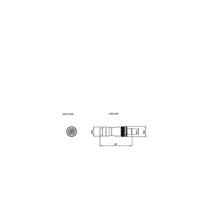 Siemens 6gk19050ea00 m12-connector