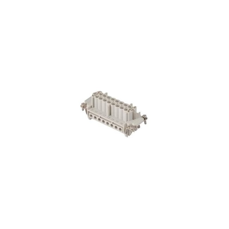 Gewiss Industrial Socket Female 44x27 6P+T 16A 500V with CP Screw Gewiss Industrial Socket Female 44x27 6P+T 16A 500V with CP Screw