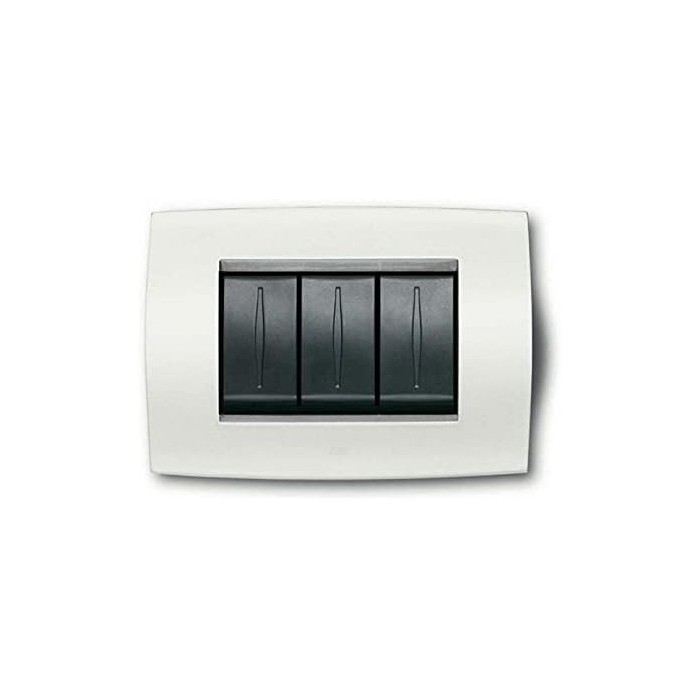Placca Soft Tecn. 3 Moduli – Bianco Antartide