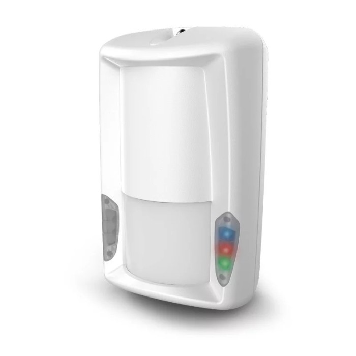 Dual technology detector without joint, 15m LED range