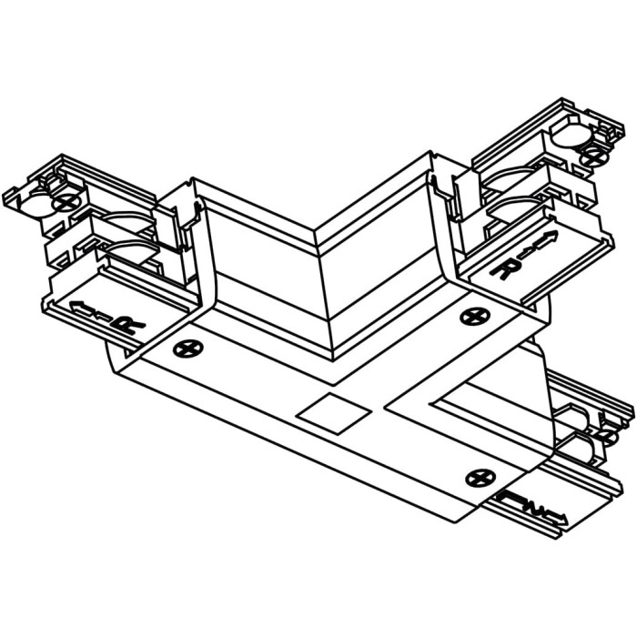 Wpl track t connector-r white