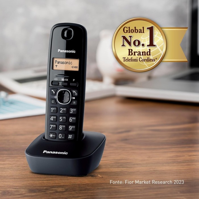 Panasonic black mobile phone