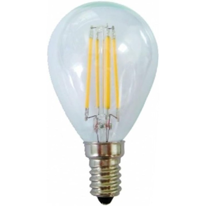 Wire led sphere e14 4w clear 4000k ndls