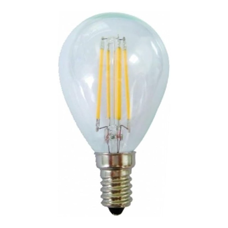 Wire led sphere e14 4w clear 4000k ndls Wire led sphere e14 4w clear 4000k ndls