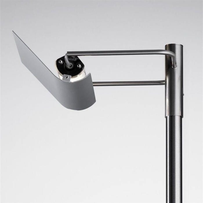 Sparkle floor lamp satin nickel 300w