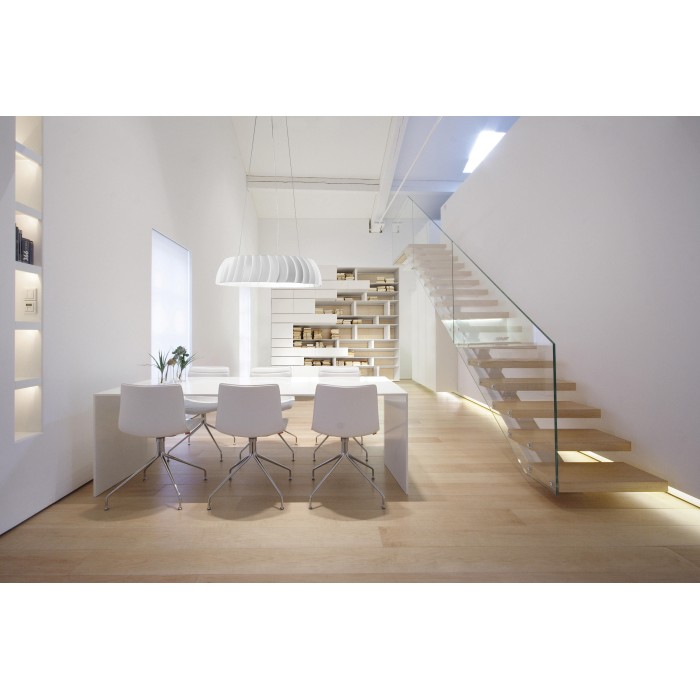 Megavide suspension white led 22,5w 3000k